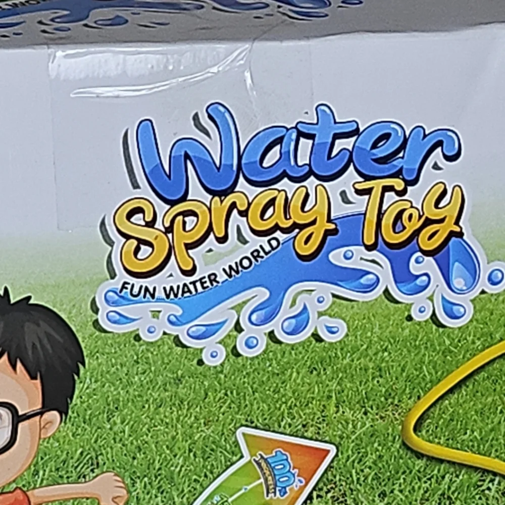 Exciting Water Spray Toy for Kids - Blue and Orange